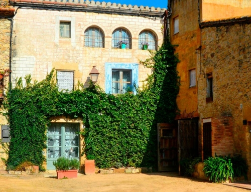 El castillo de Peratallada, en el corazón del Empordà